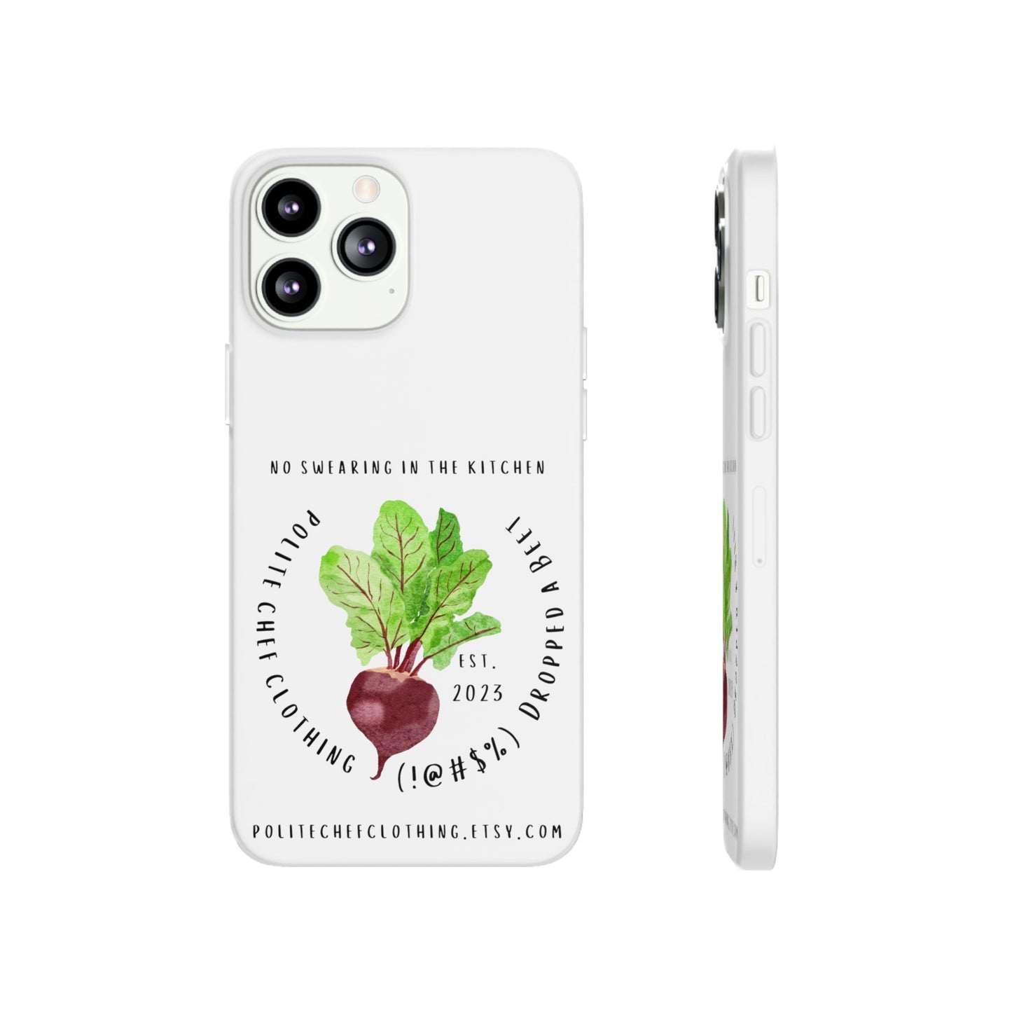 Dropped a Beet Phone Cover Flexi Cases