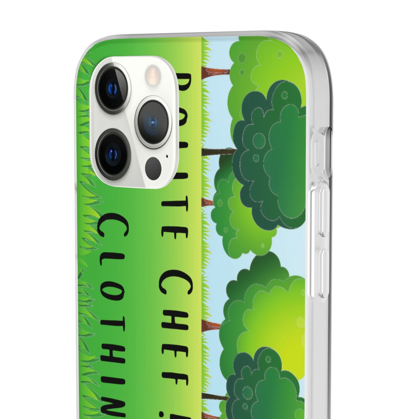 Polite Chef Clothing Phone Cover Flexi Cases