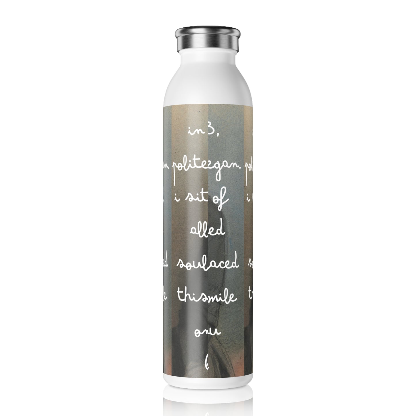 Brassica Napus You Rutabaga Slim Water Bottle