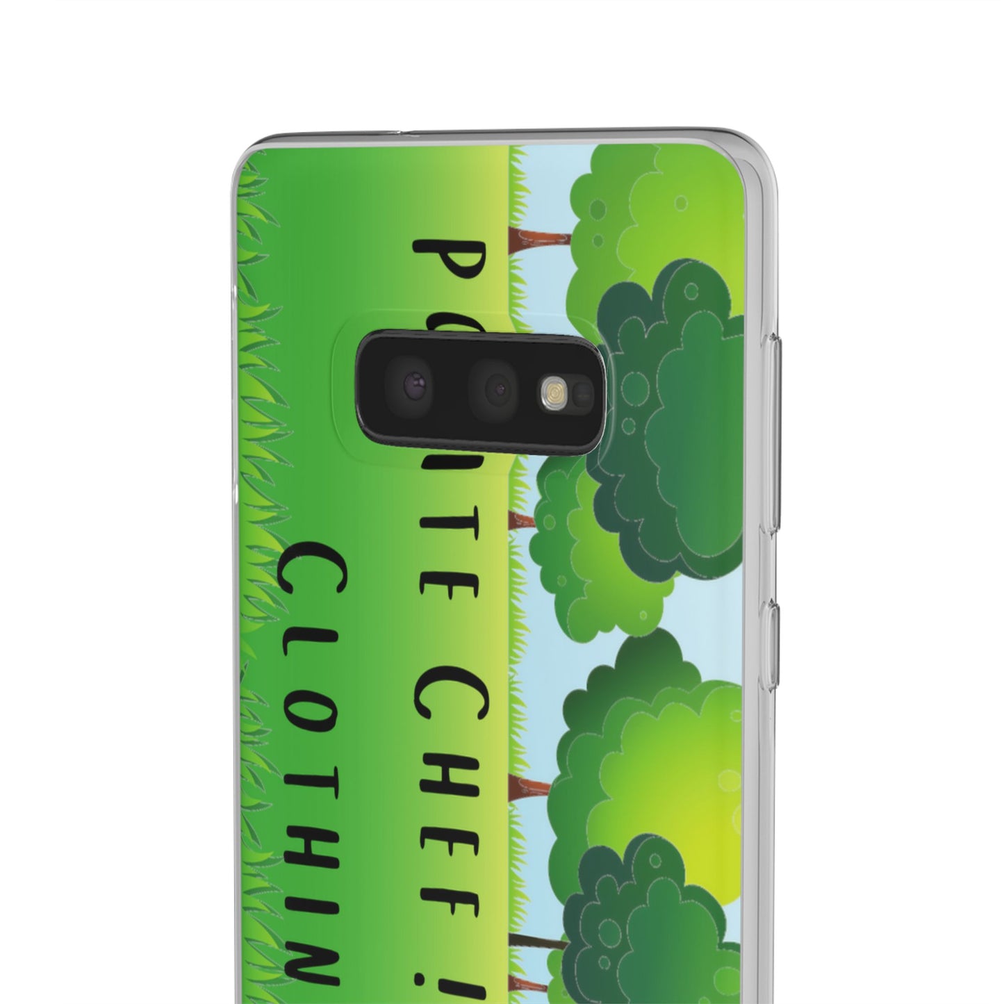 Polite Chef Clothing Phone Cover Flexi Cases