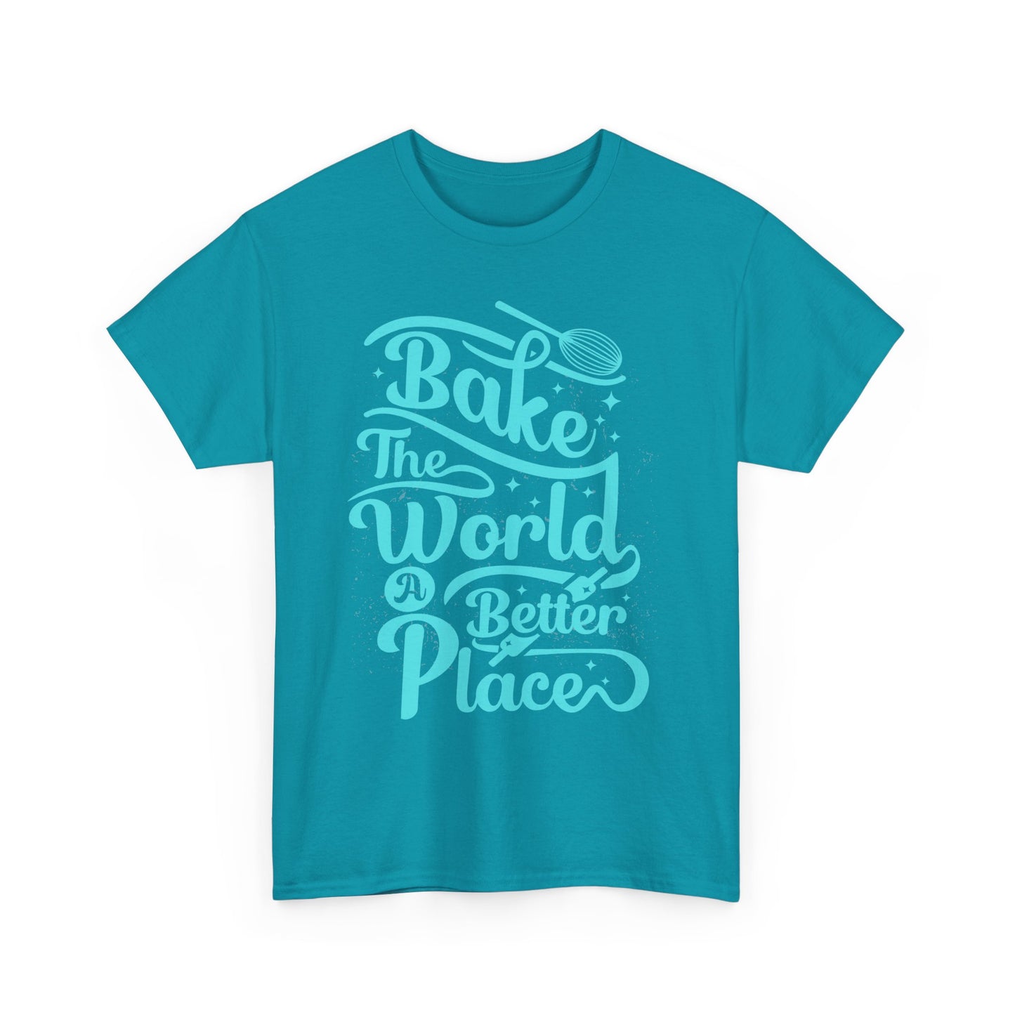 Bake the World a Better Place Unisex Heavy Cotton Tee