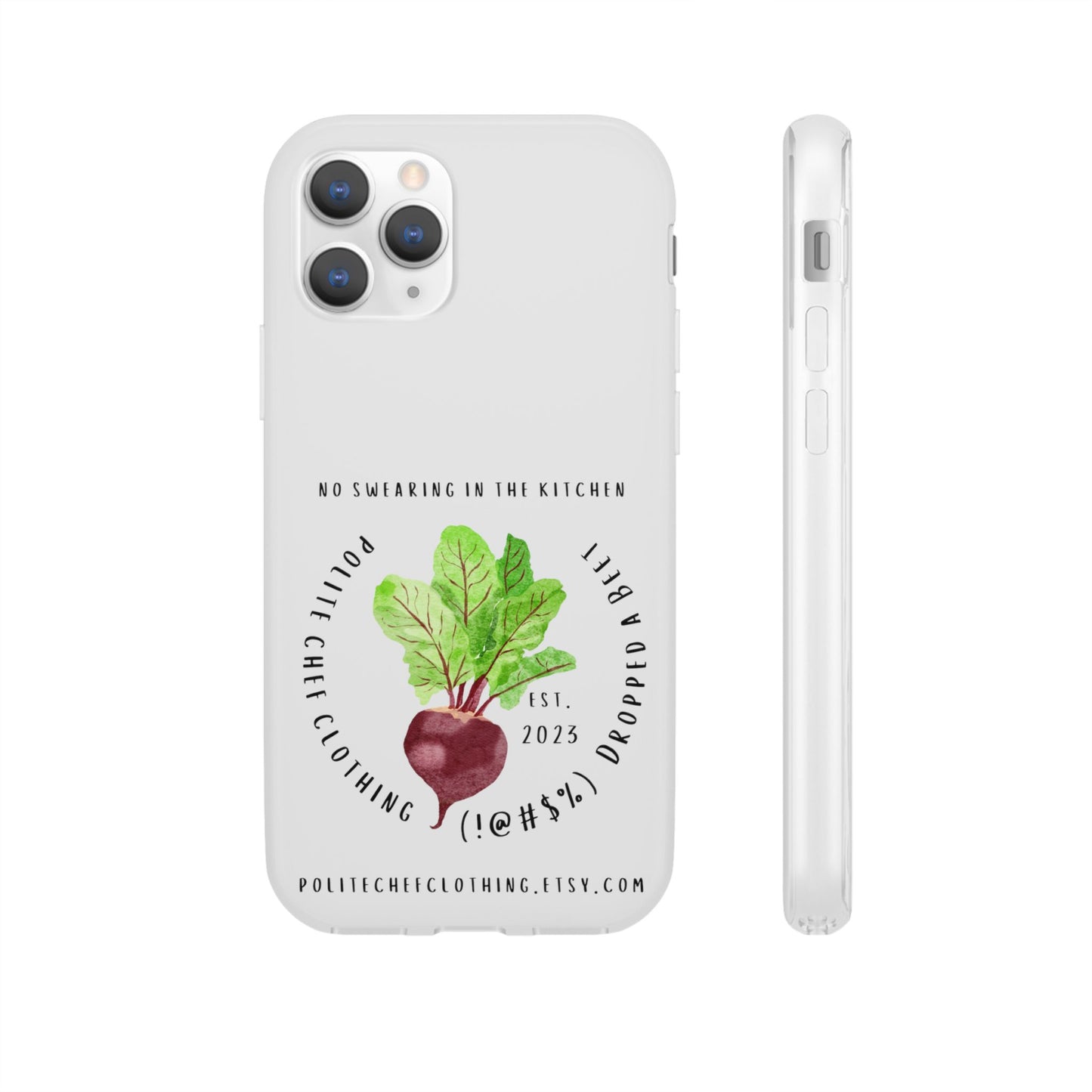 Dropped a Beet Phone Cover Flexi Cases