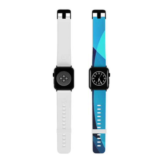 Abstract Blue Watch Band for Apple Watch