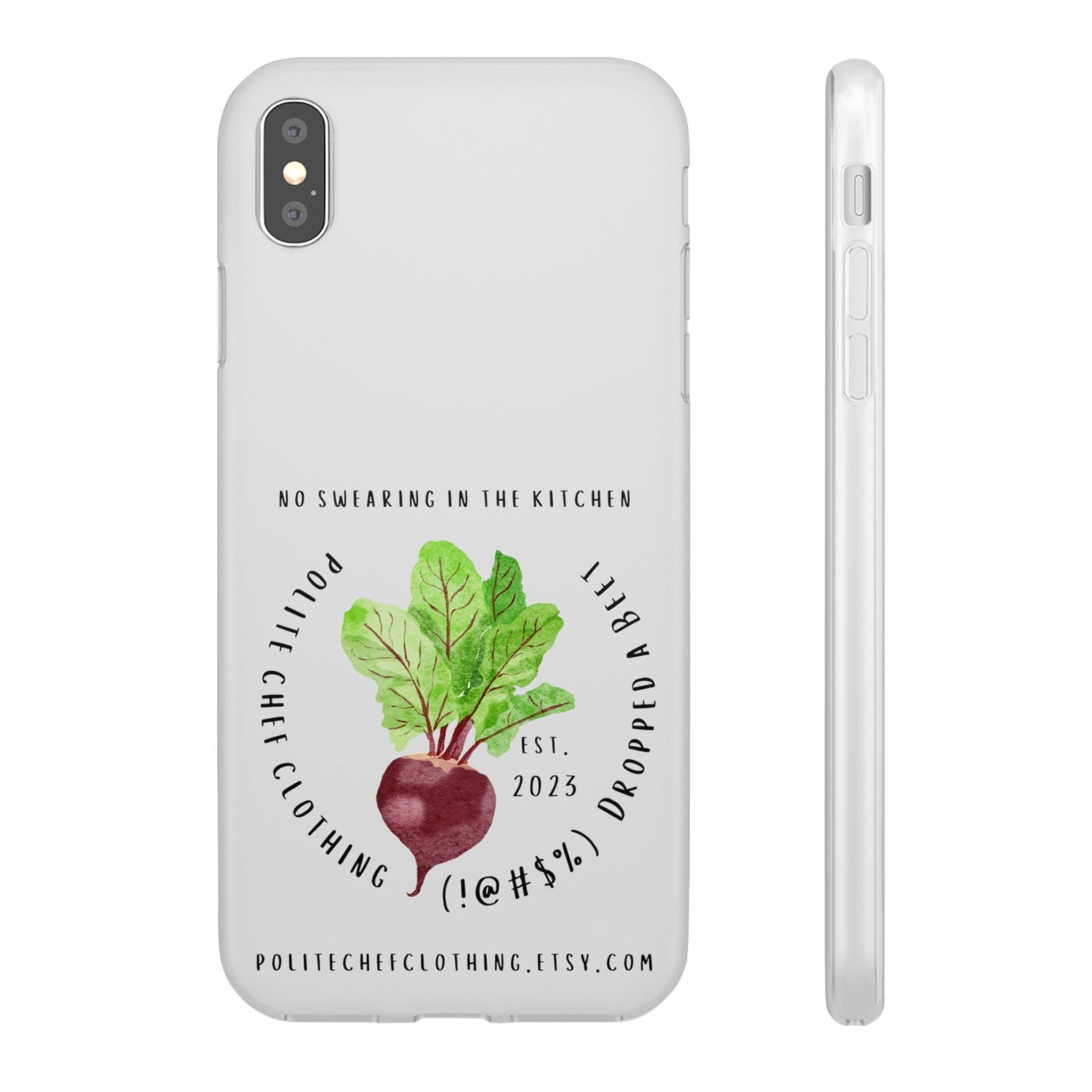 Dropped a Beet Phone Cover Flexi Cases