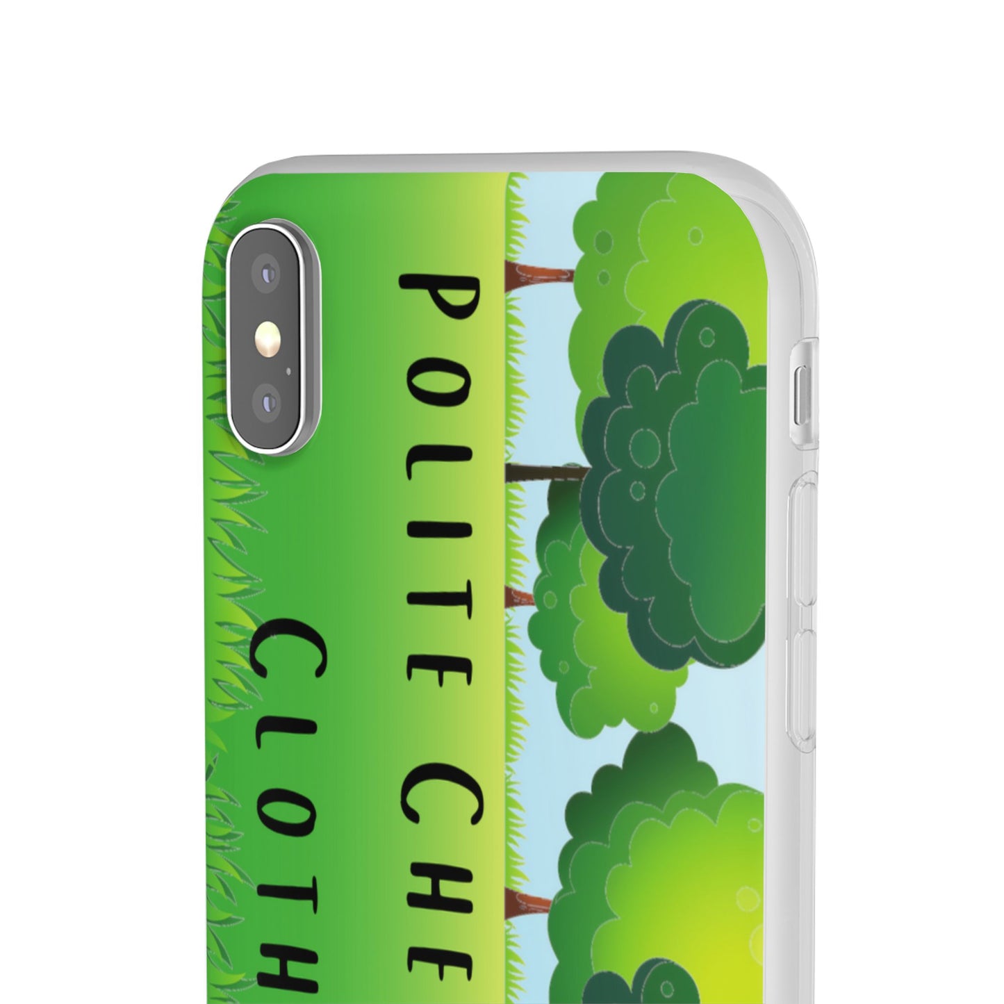 Polite Chef Clothing Phone Cover Flexi Cases