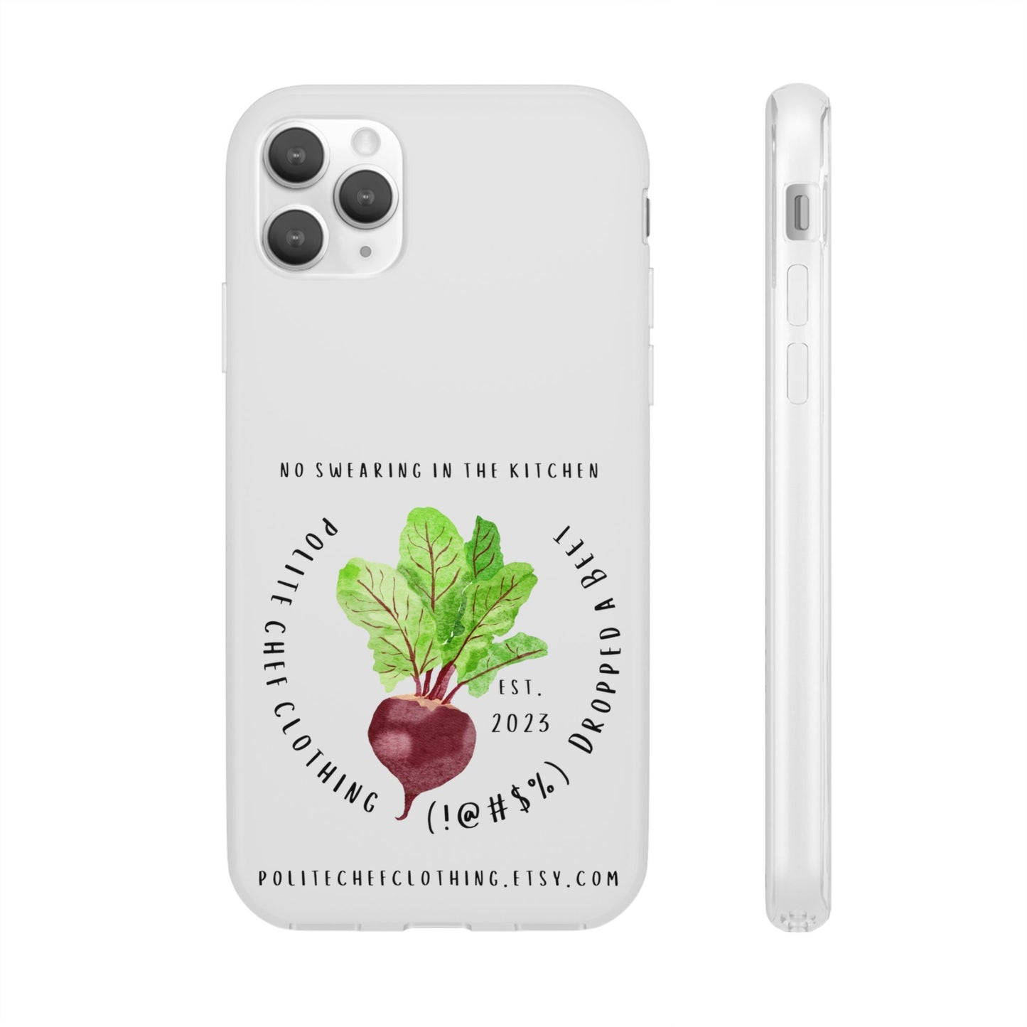 Dropped a Beet Phone Cover Flexi Cases