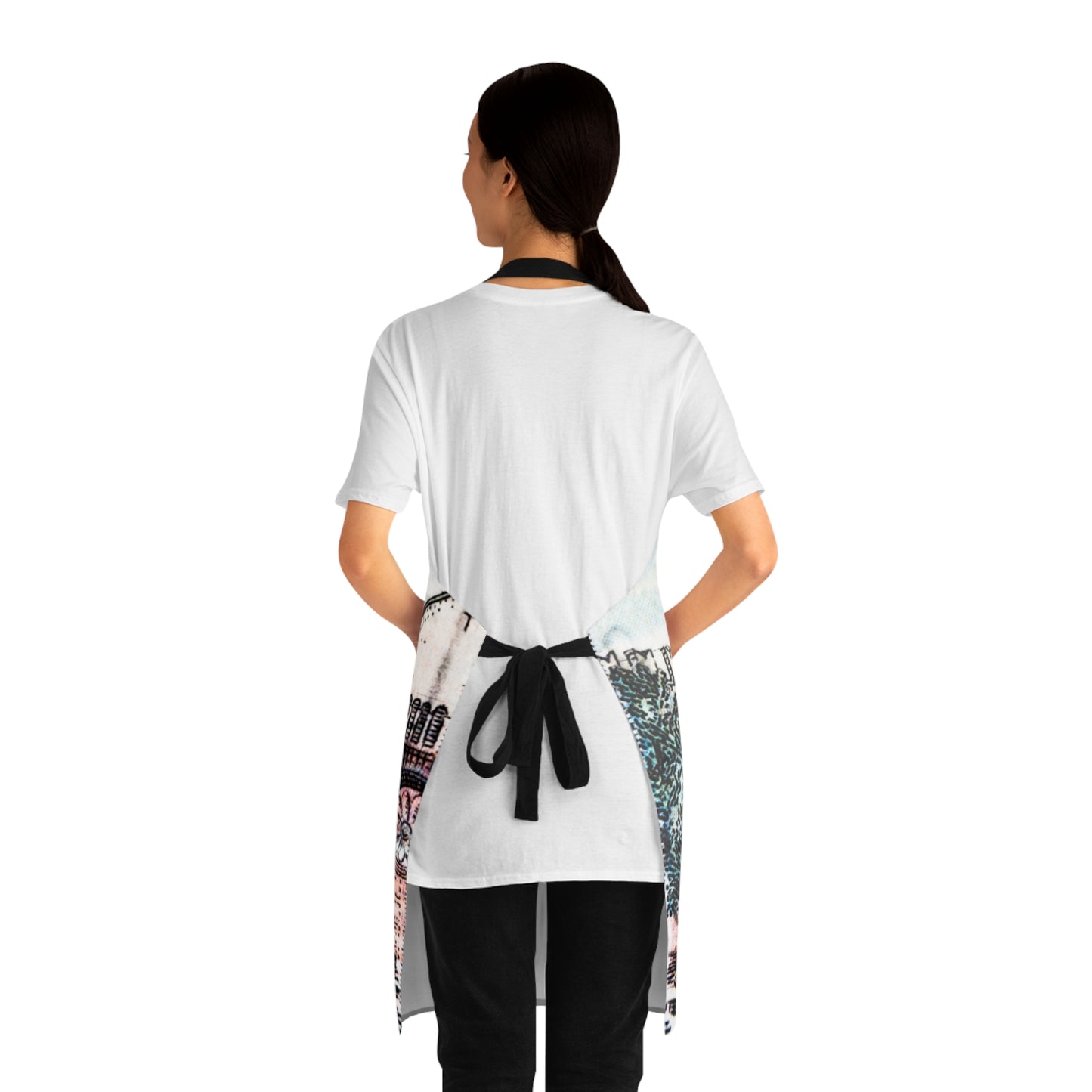 Italian Fountain Apron with Pockets! (AOP)