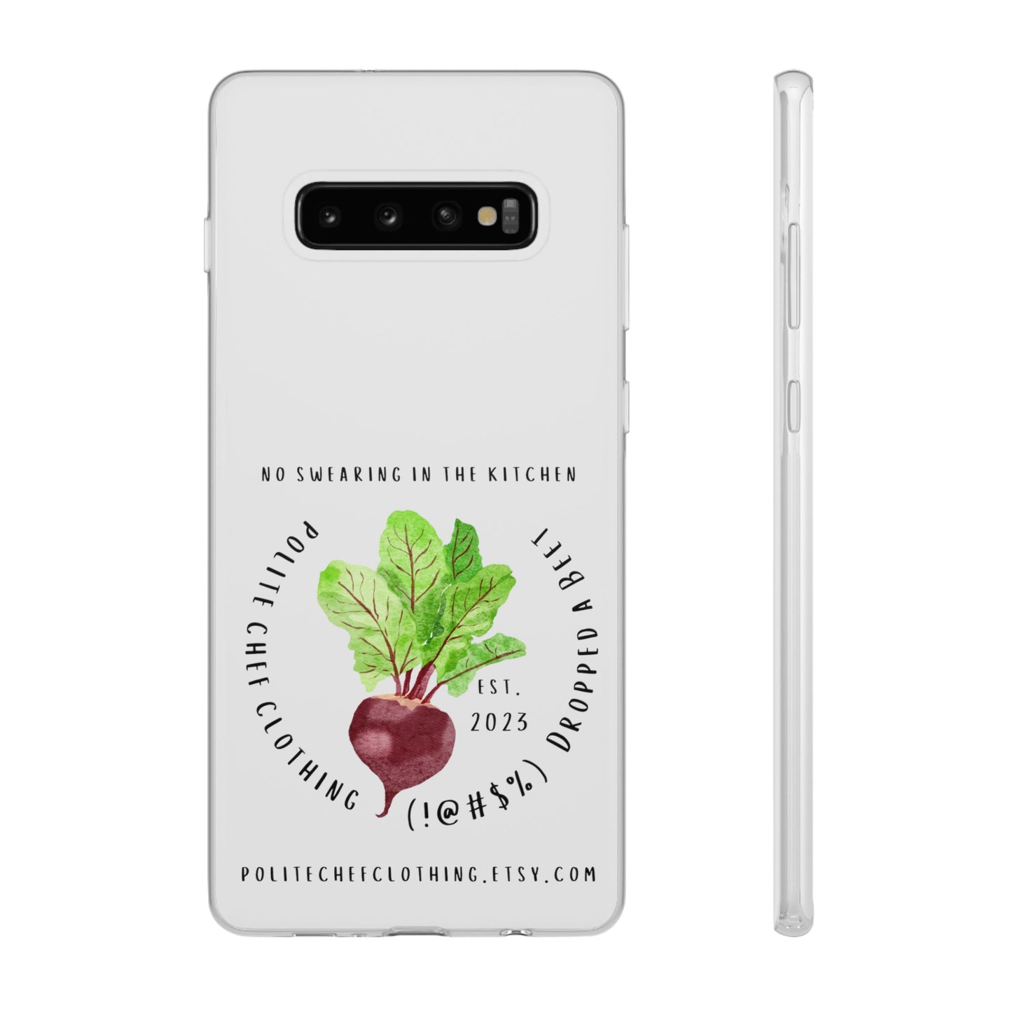 Dropped a Beet Phone Cover Flexi Cases