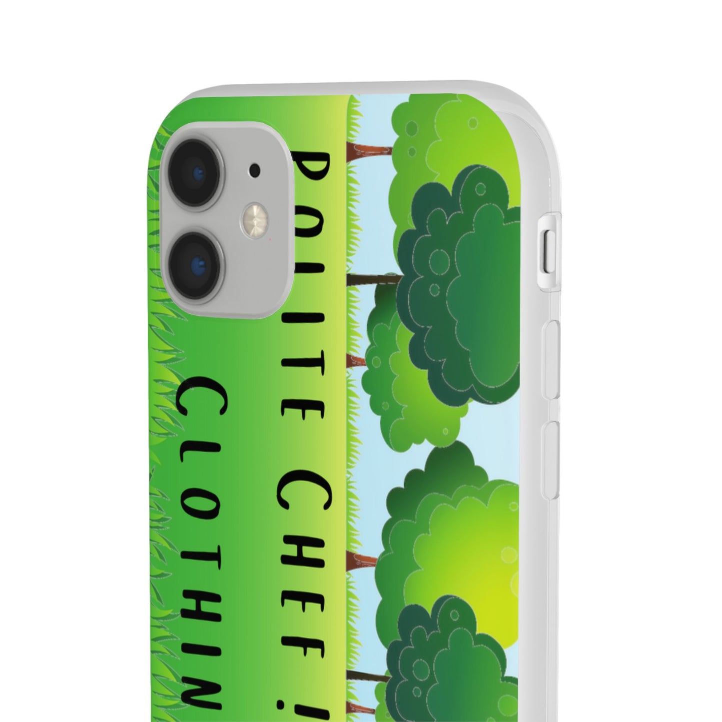 Polite Chef Clothing Phone Cover Flexi Cases