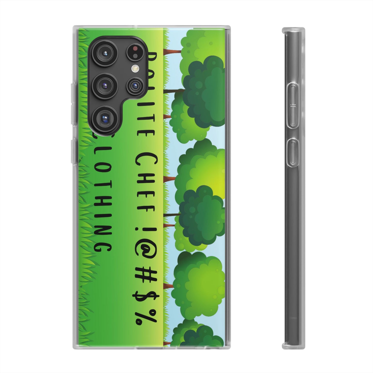 Polite Chef Clothing Phone Cover Flexi Cases