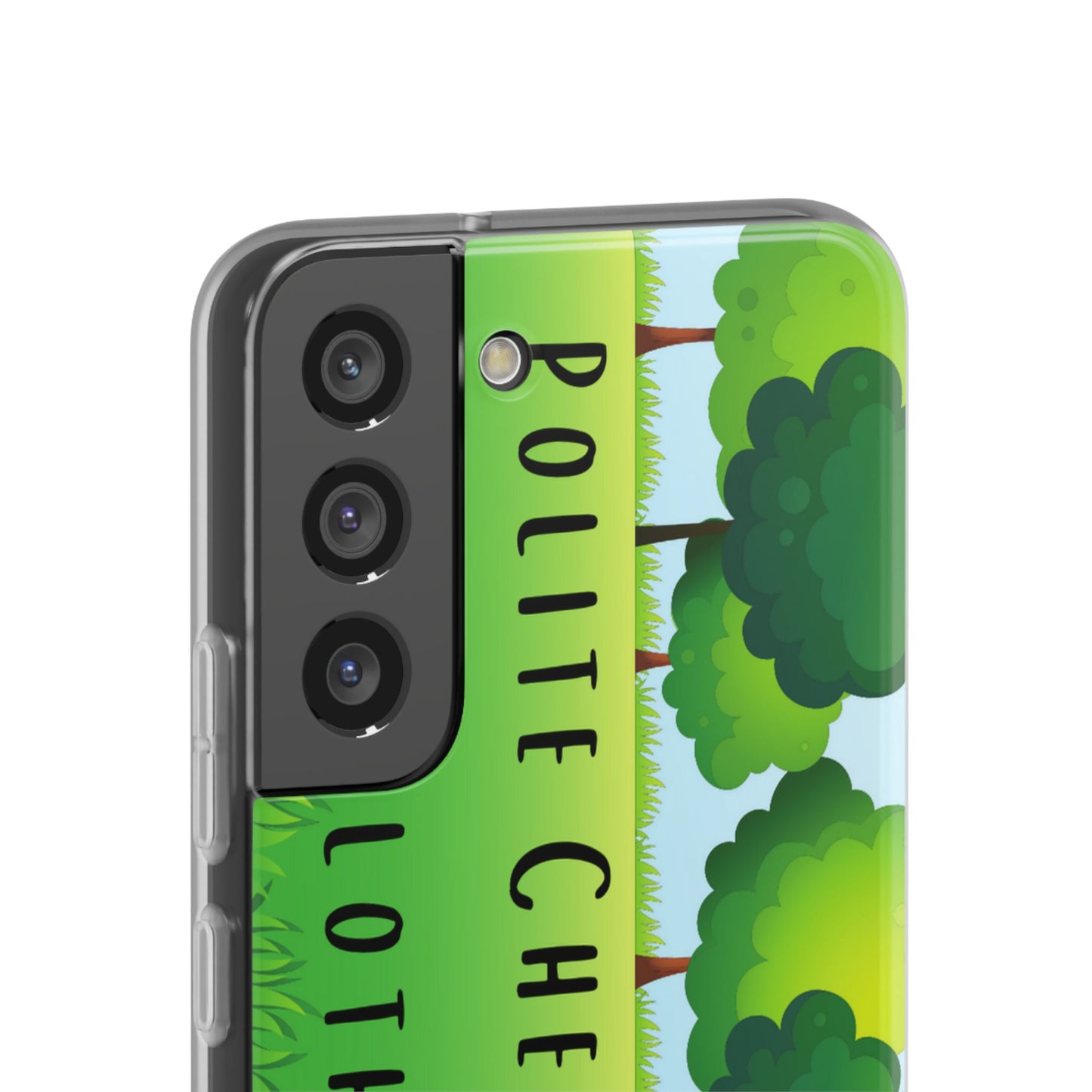 Polite Chef Clothing Phone Cover Flexi Cases