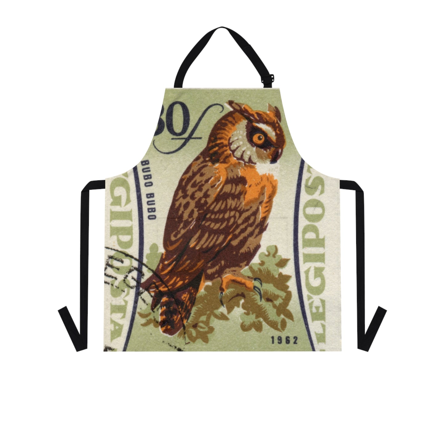 Owl Apron with Pockets!  (AOP)