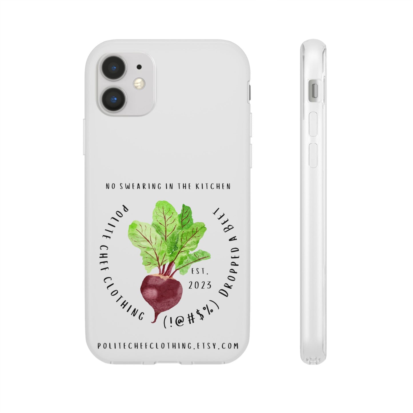 Dropped a Beet Phone Cover Flexi Cases