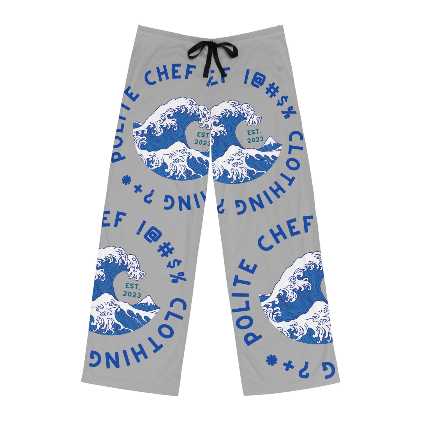 Sushi Wave Men's Pajama Pants (AOP)