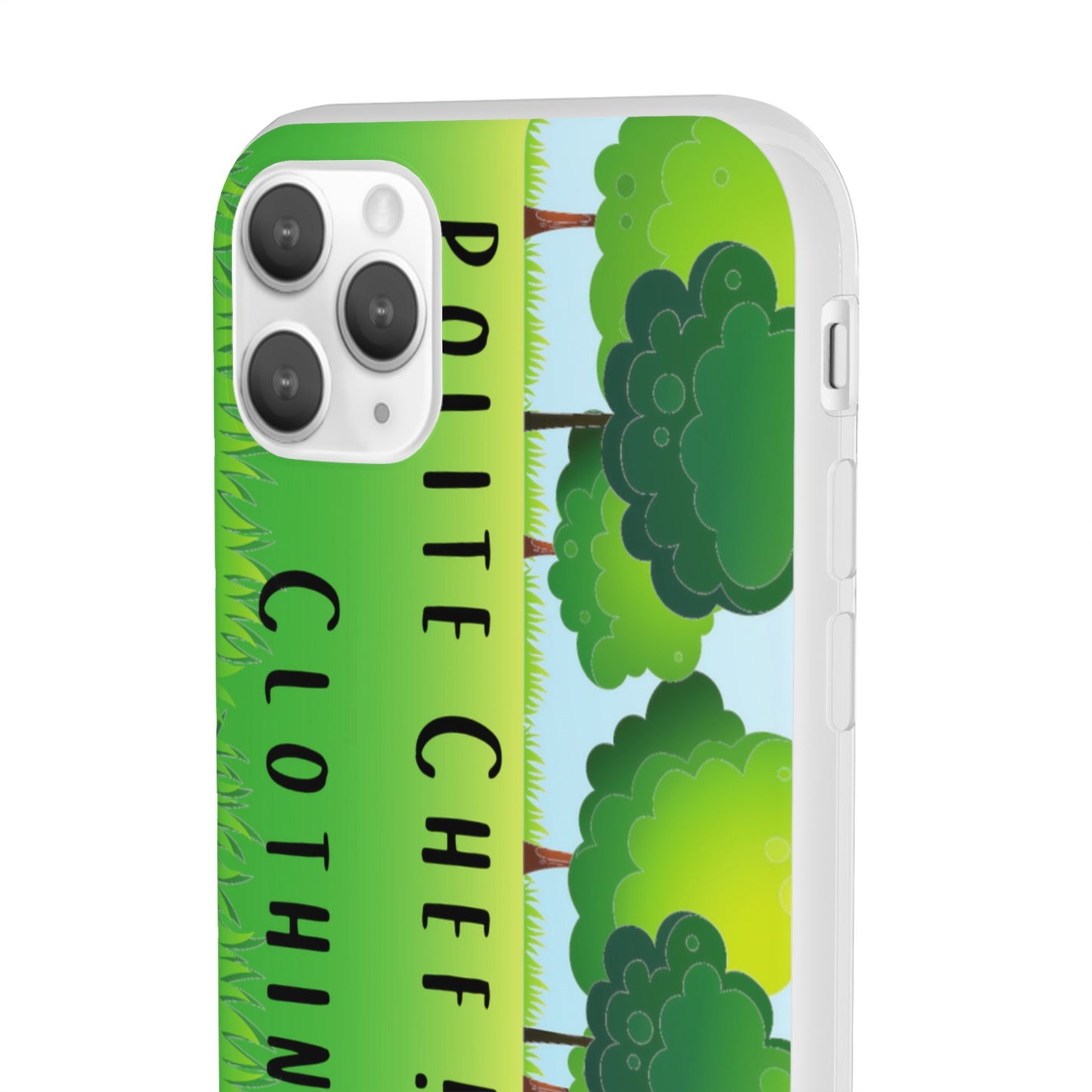 Polite Chef Clothing Phone Cover Flexi Cases