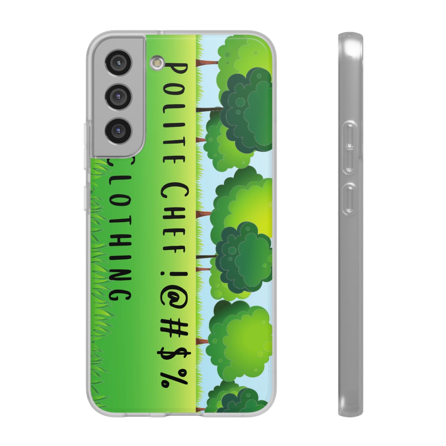 Polite Chef Clothing Phone Cover Flexi Cases