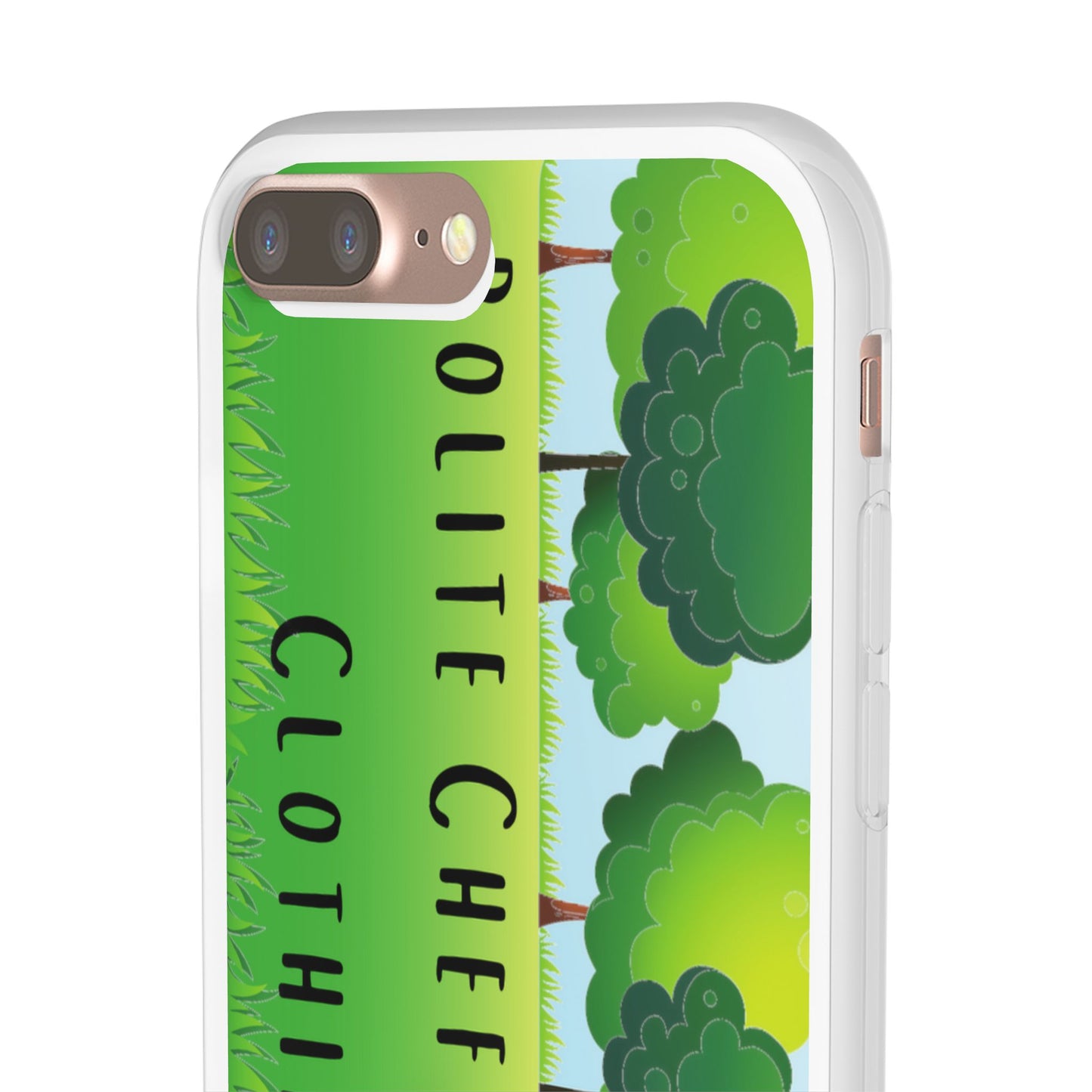 Polite Chef Clothing Phone Cover Flexi Cases