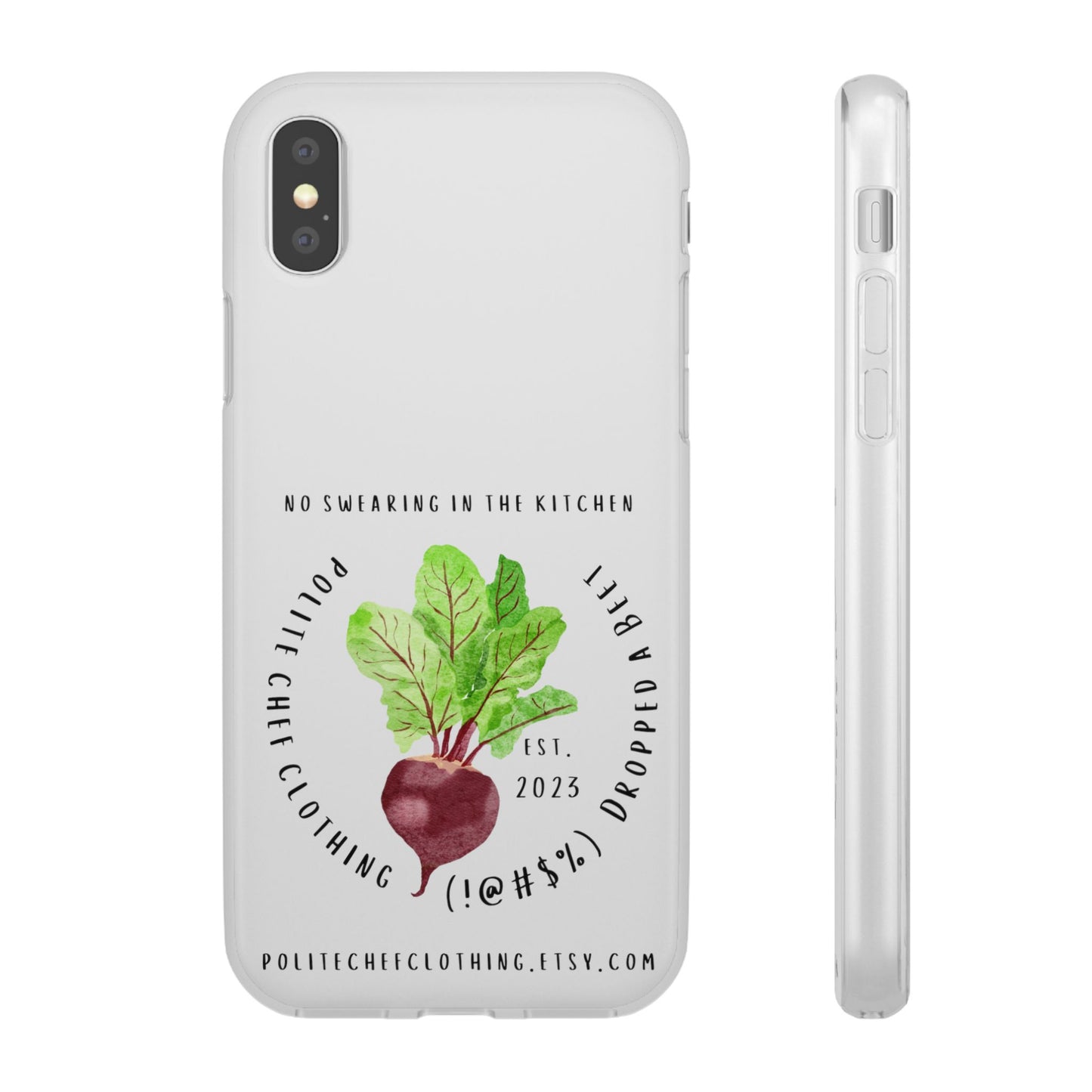 Dropped a Beet Phone Cover Flexi Cases