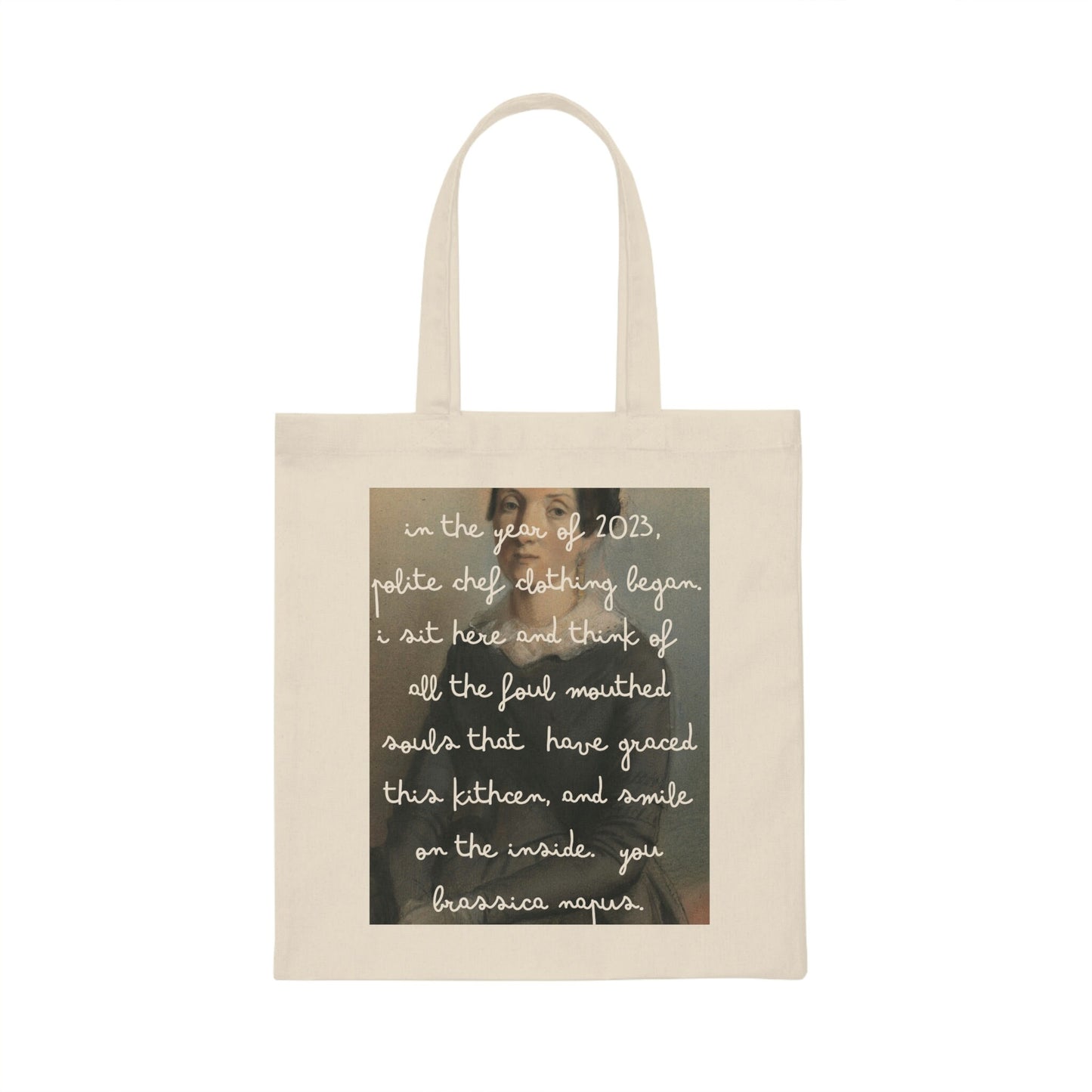 Brassica Napus Canvas Tote Bag