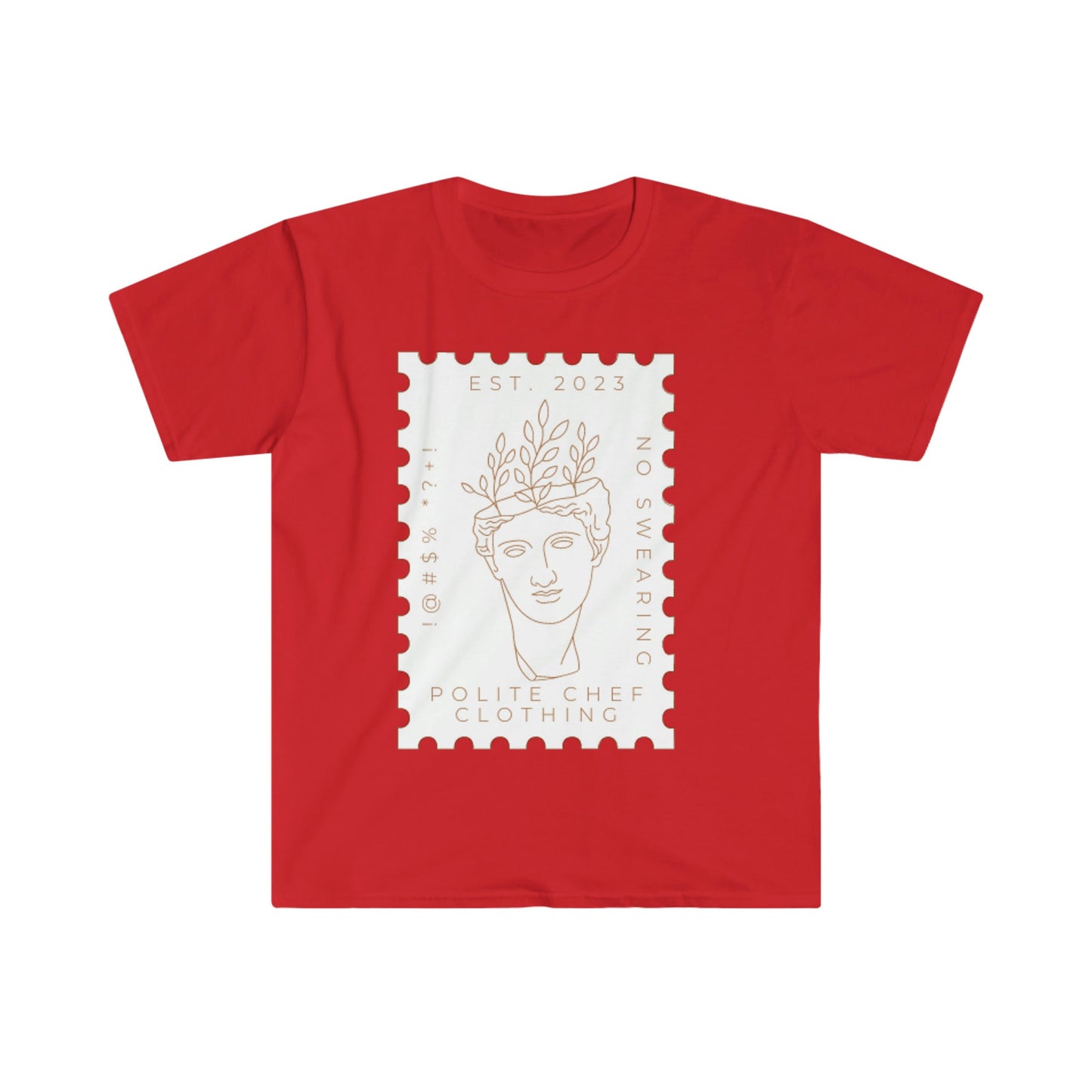 Vintage Stamp Polite Chef Clothing T-Shirt