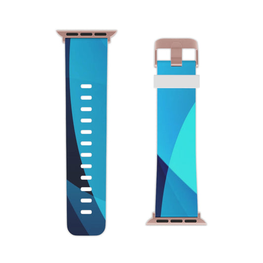 Abstract Blue Watch Band for Apple Watch